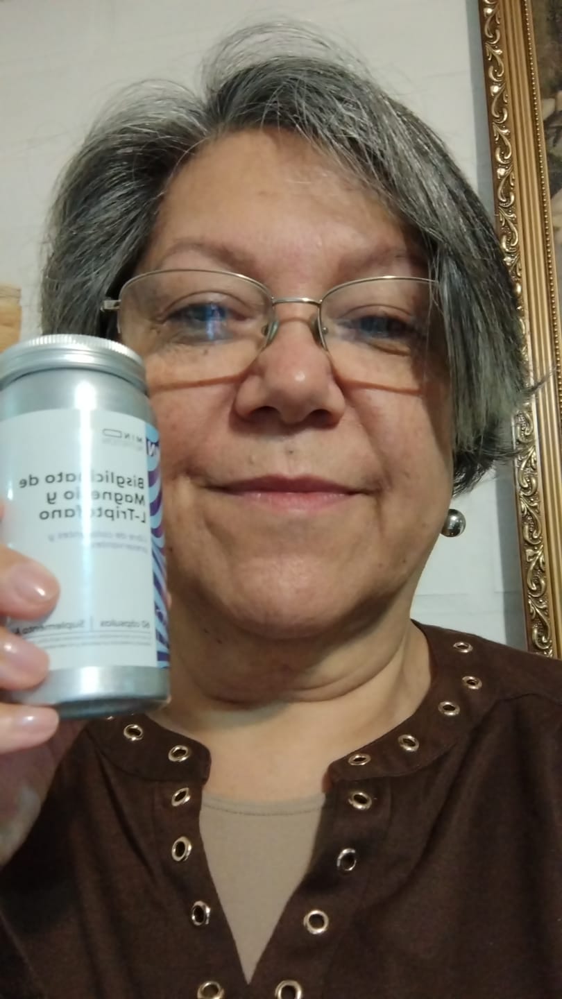 Customer photo review of Bisglicinato de Magnesio + L-Triptófano | Sueño – Estrés – Relajación