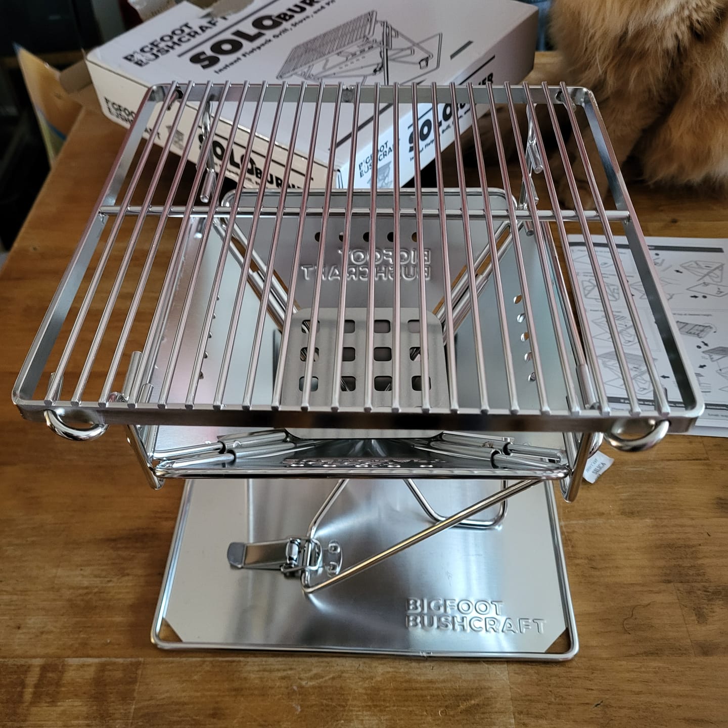 Customer photo review of Flatpack Grill, Stove, & Pit