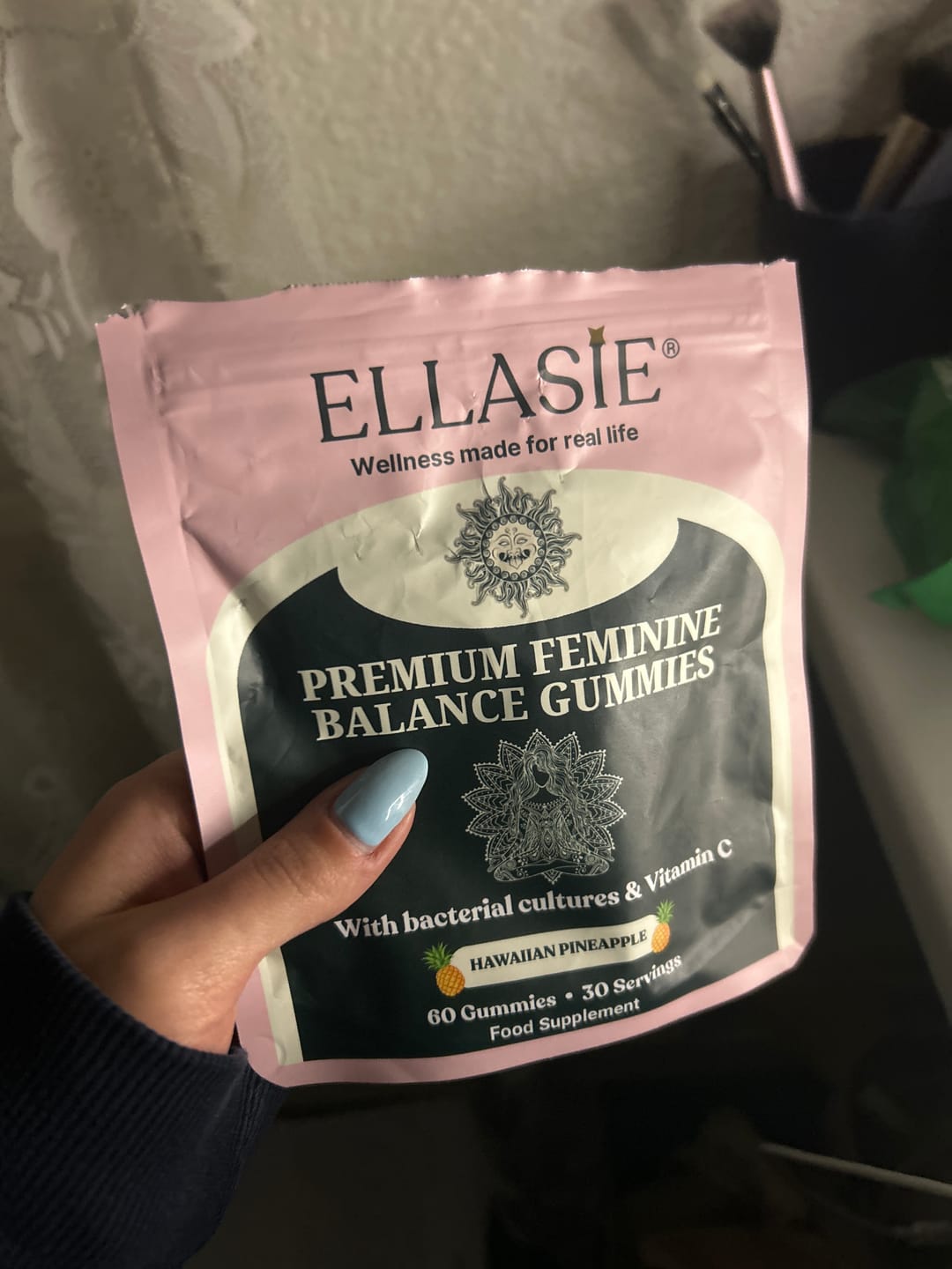 Customer photo review of Pineapple Probiotic Gummies for Women – Vaginal Flora | pH Balance
