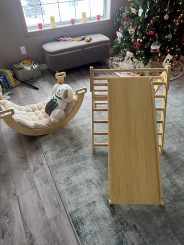 Customer photo review of Thick Cushion for our Hazel Rocker - Rocker Not Included