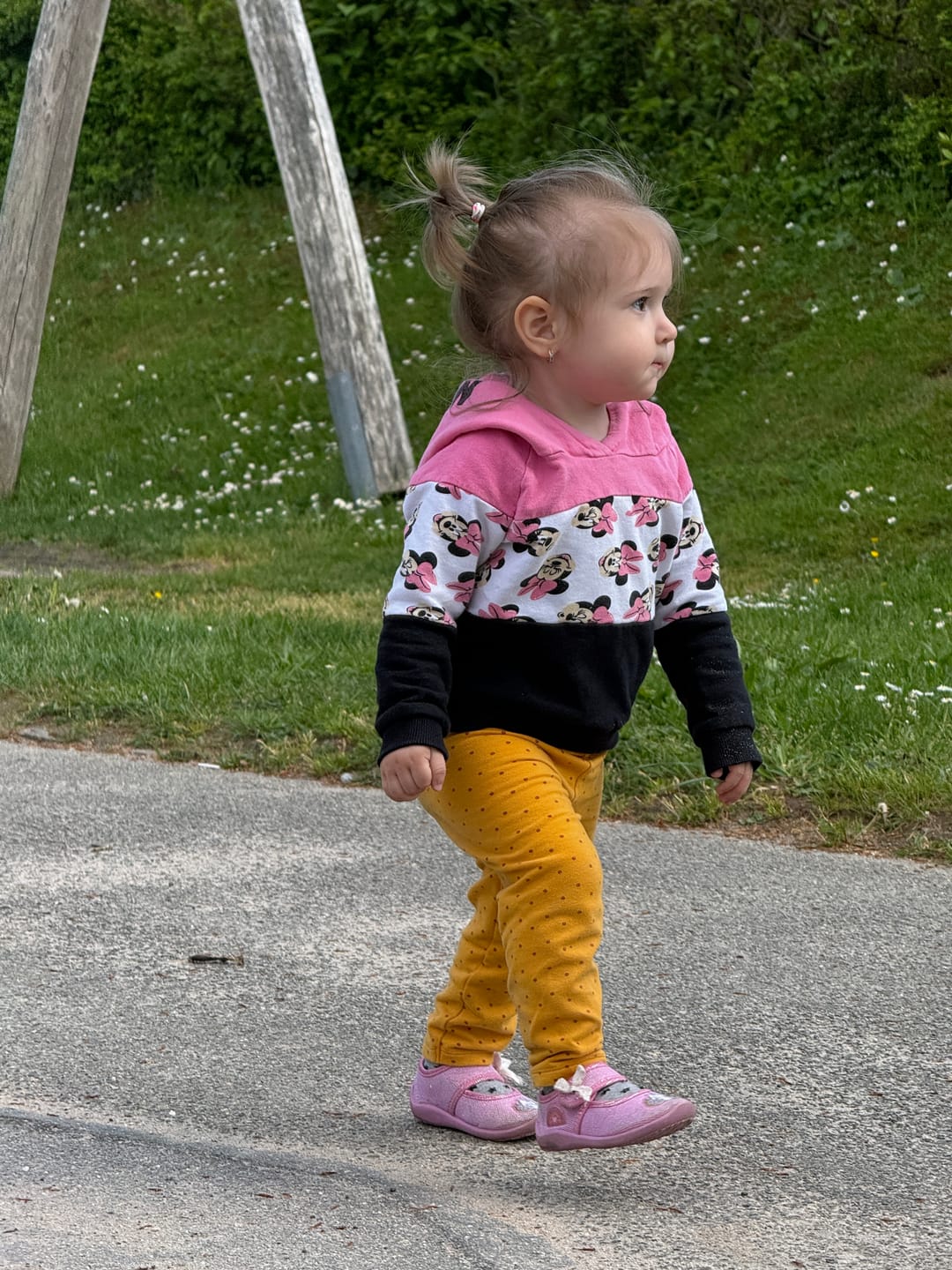 Customer photo review of Personalisierte Plüschpuppen mit Offenen Augen im Kleid mit Rosa Punkten