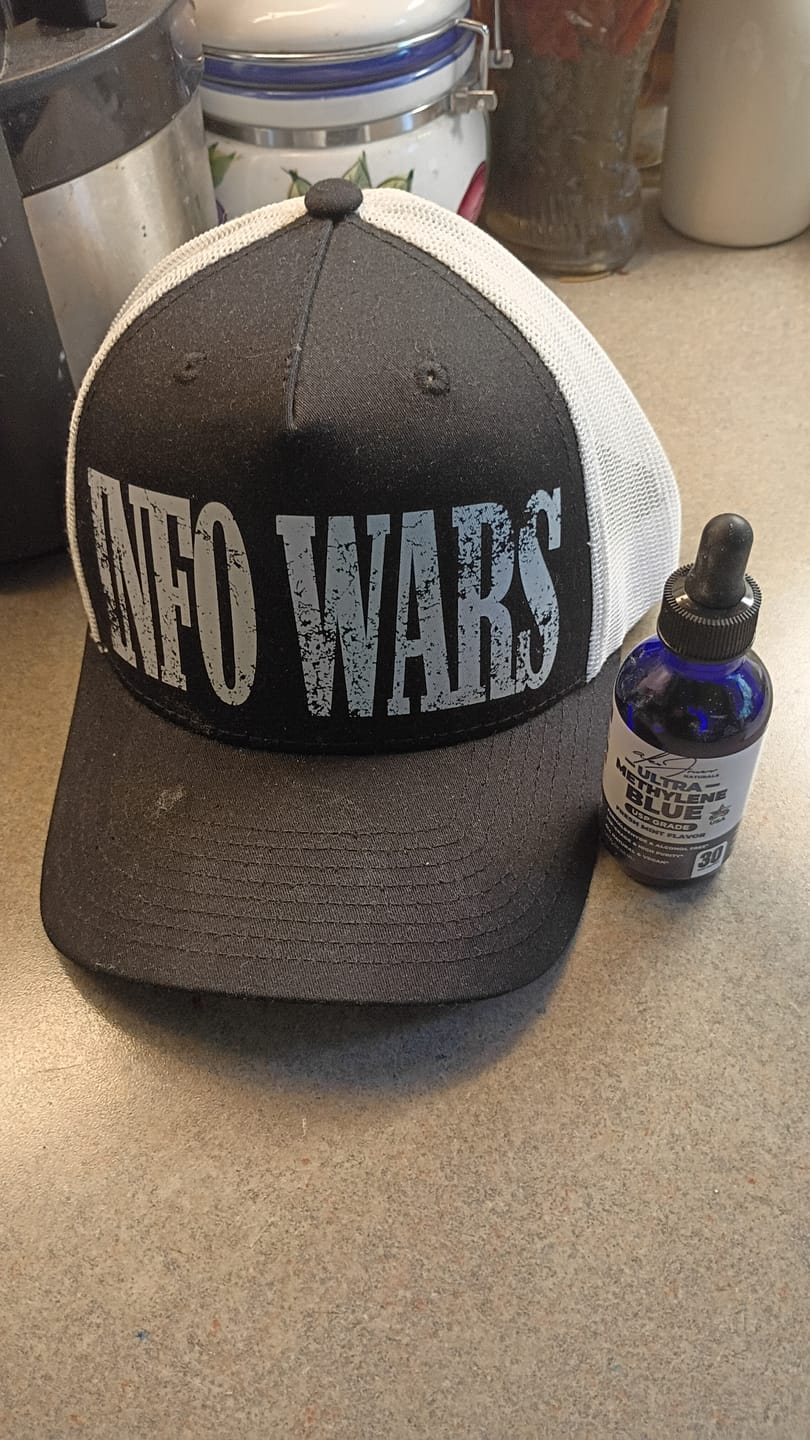 Customer photo review of Ultra Methylene Blue - Fresh Mint Flavor (50mL) (30 Servings)
