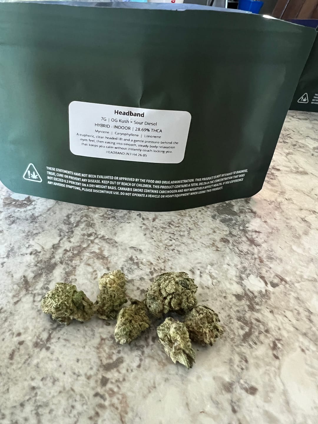 Customer photo review of Headband