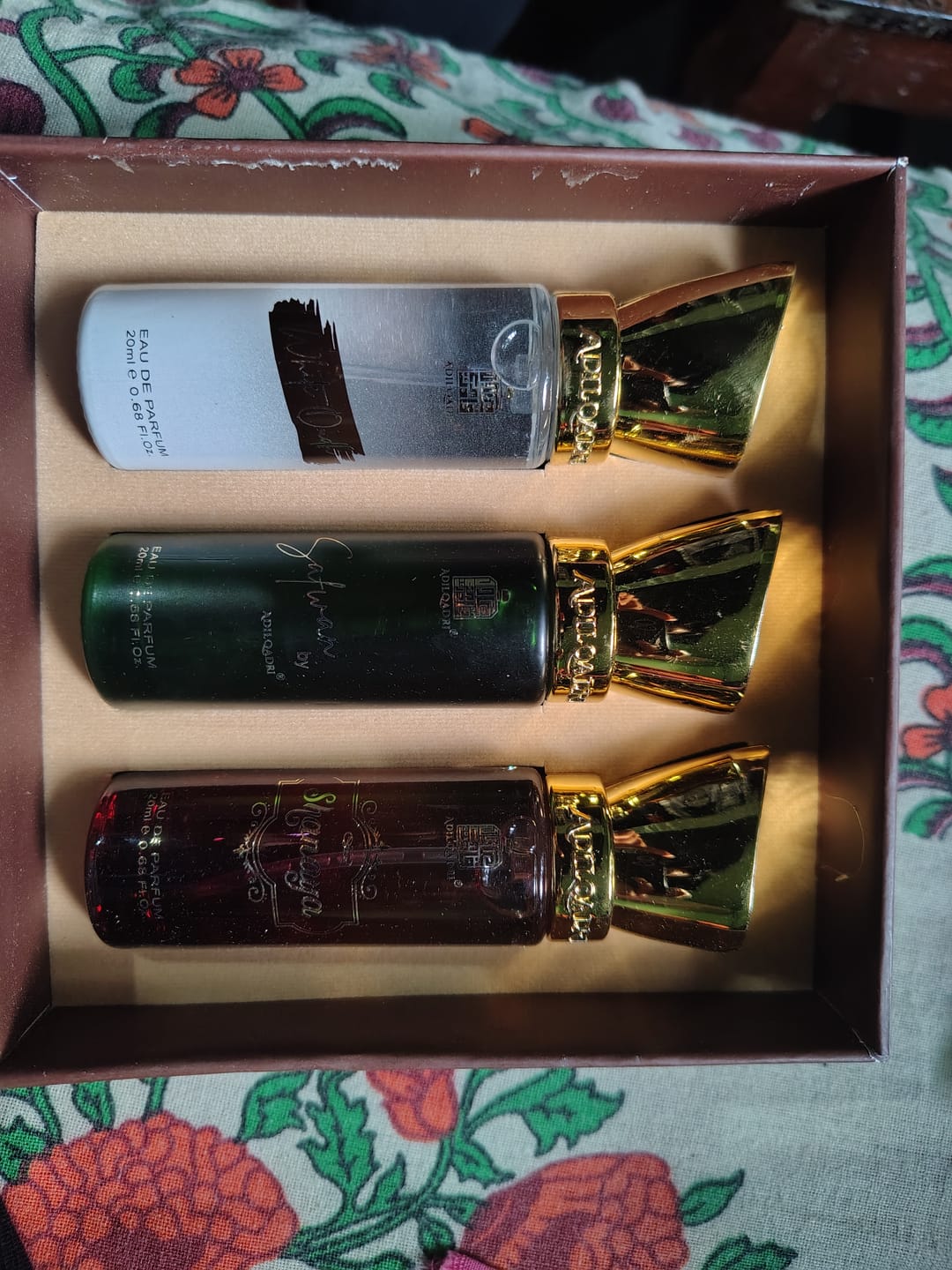 Customer photo review of Captivating Trio 3 Pcs Set Of Premium Perfume Spray