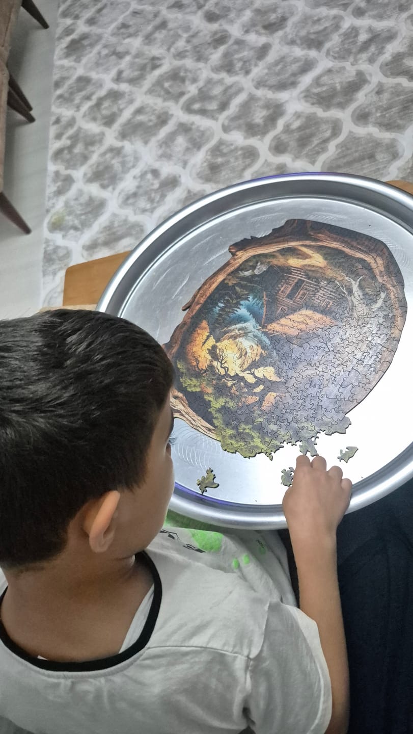 Customer photo review of Ağaç Ev - Ahşap Puzzle