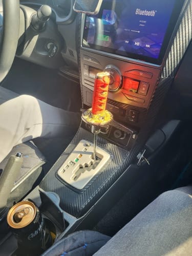 Customer photo review of Samurai Ninja Sword Gear Shift Knob