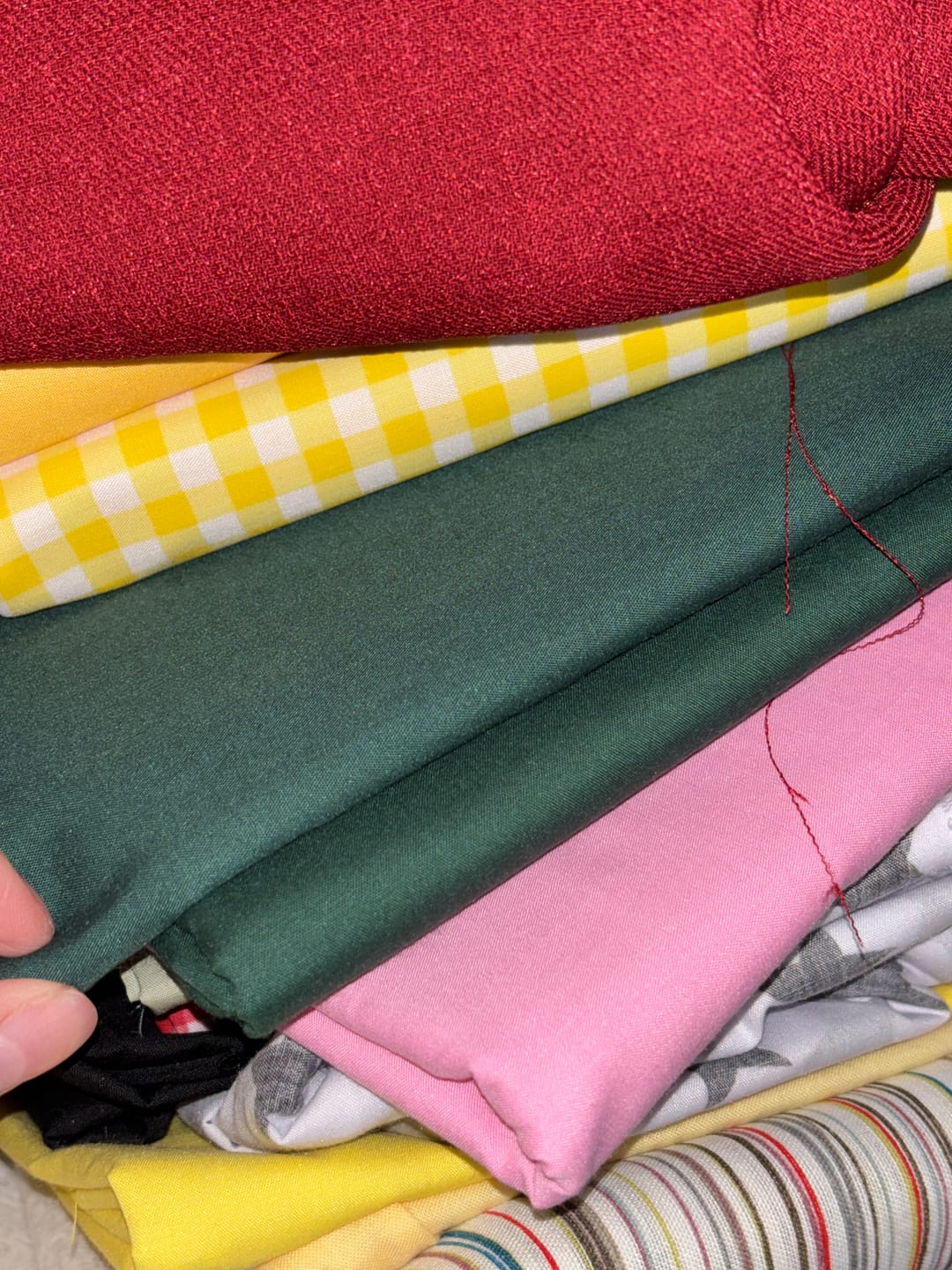 Customer photo review of Plain Polycotton Fabric
