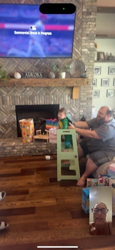 Customer photo review of Date | 4-in-1 Kitchen Tower & Desk