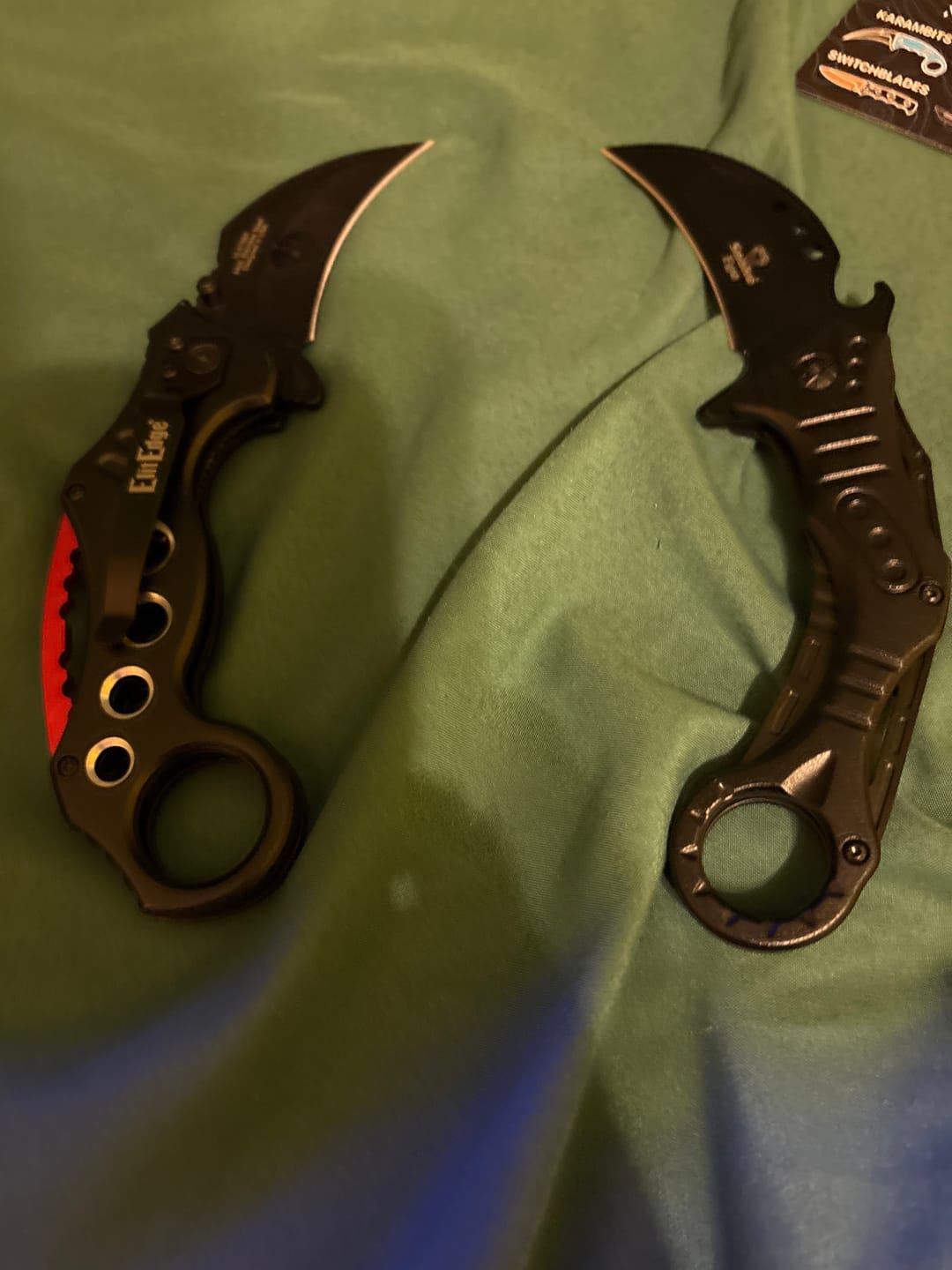Customer photo review of KARAMBIT MYSTERY BOX™