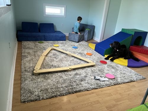 Customer photo review of Majesty | Balance Beam & Stepping Stones