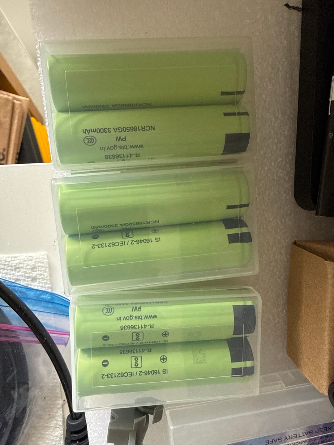 Customer photo review of Panasonic NCR18650GA 3450mAh 10A Battery