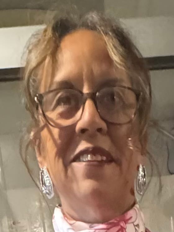Customer photo review of Buckle Betty Earrings