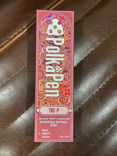 Customer photo review of PolkaPen Disposable, Dragonfruit Lemonade | Hybrid | 2G