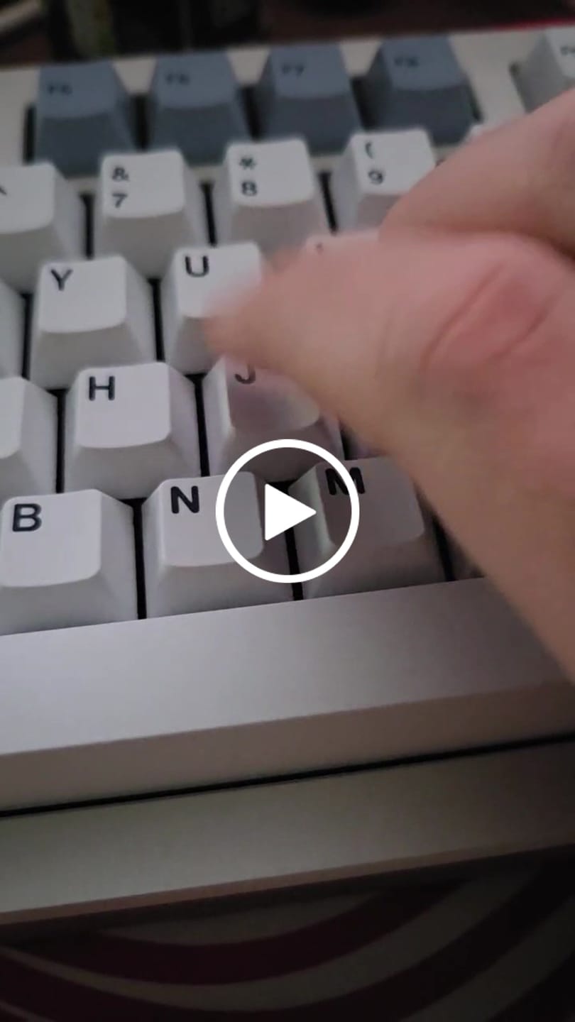 Customer video review of CHERRY MX2A BLACK LINEAR SWITCH (10PCS)