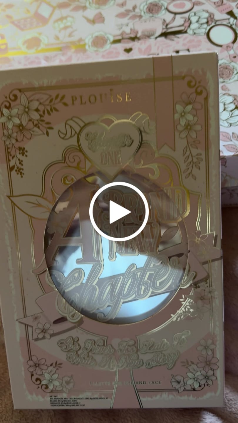 Customer video review of A Brand New Chapter Palette - Chapter One