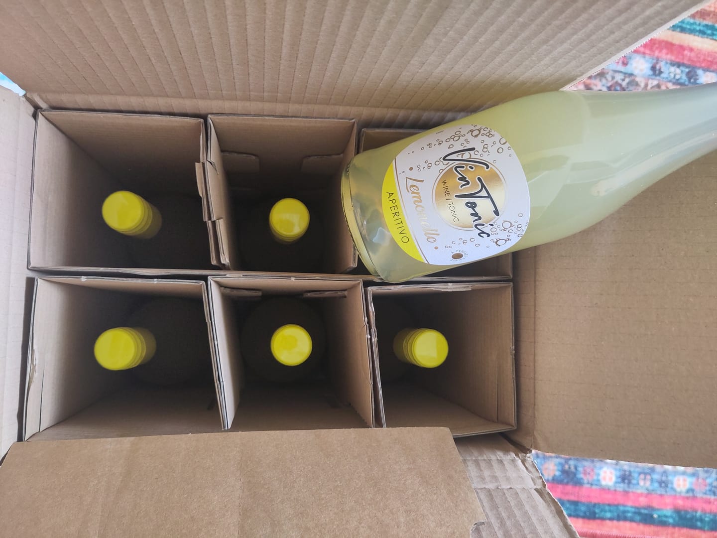 Customer photo review of VinTonic Lemonello | 6 x 0,75 L