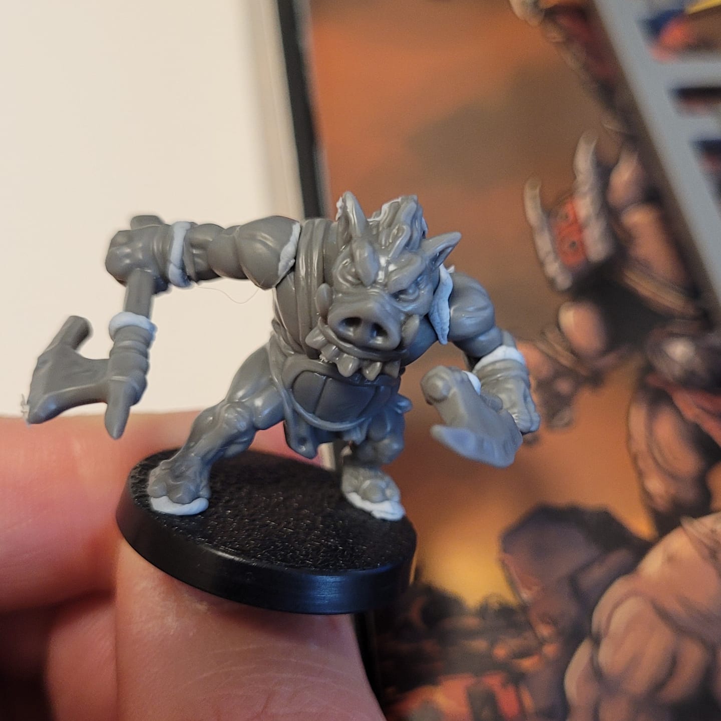 Customer photo review of Battle Pigs Faction Set - Plastic