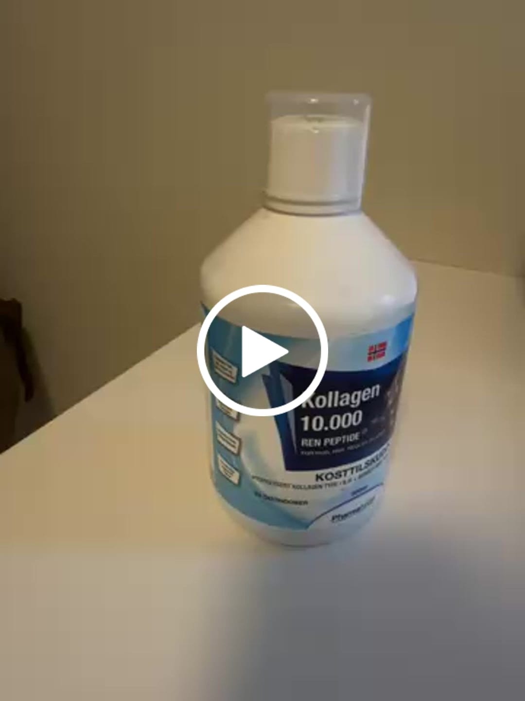 Customer video review of Kollagen 10 000 Ren Peptide