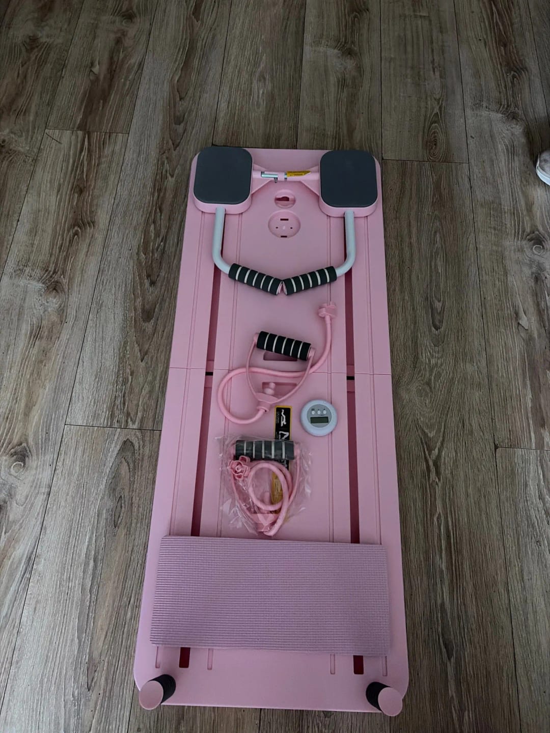 Customer photo review of Pilates Reformer Board - Foldable