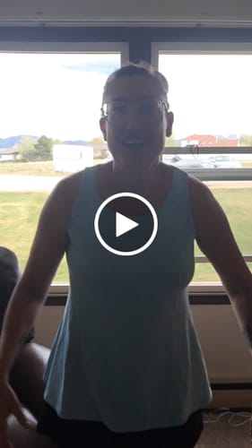 Customer video review of Summit Skirted Leggings w/Pockets