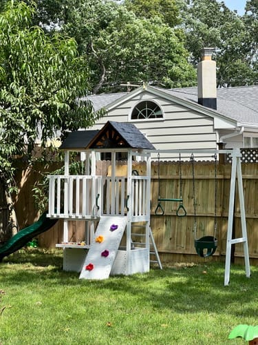 Customer photo review of Craftsman | Modern Swing Set