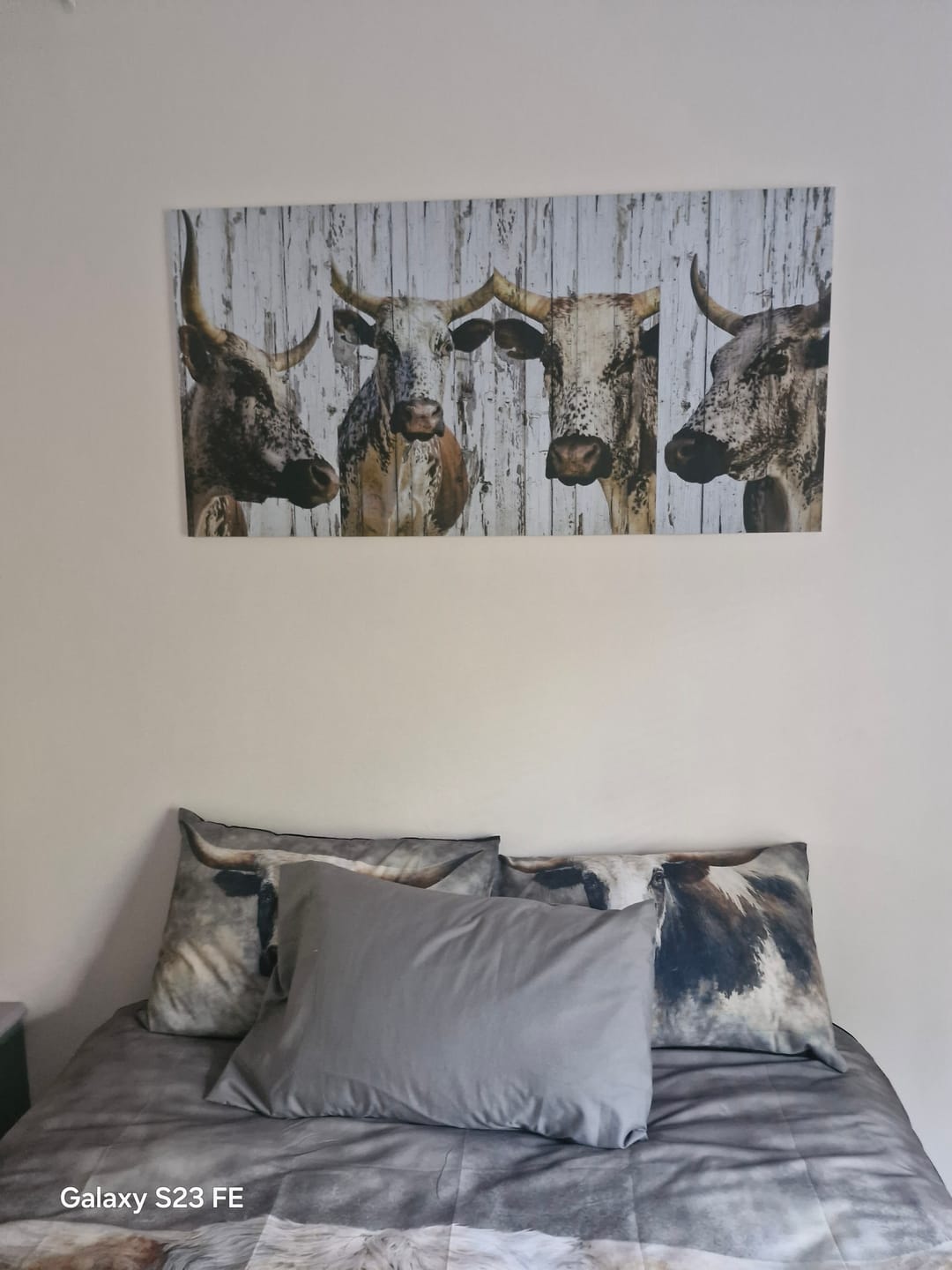 Customer photo review of Wooden Wall Art | 4 Set | Animal | Nguni