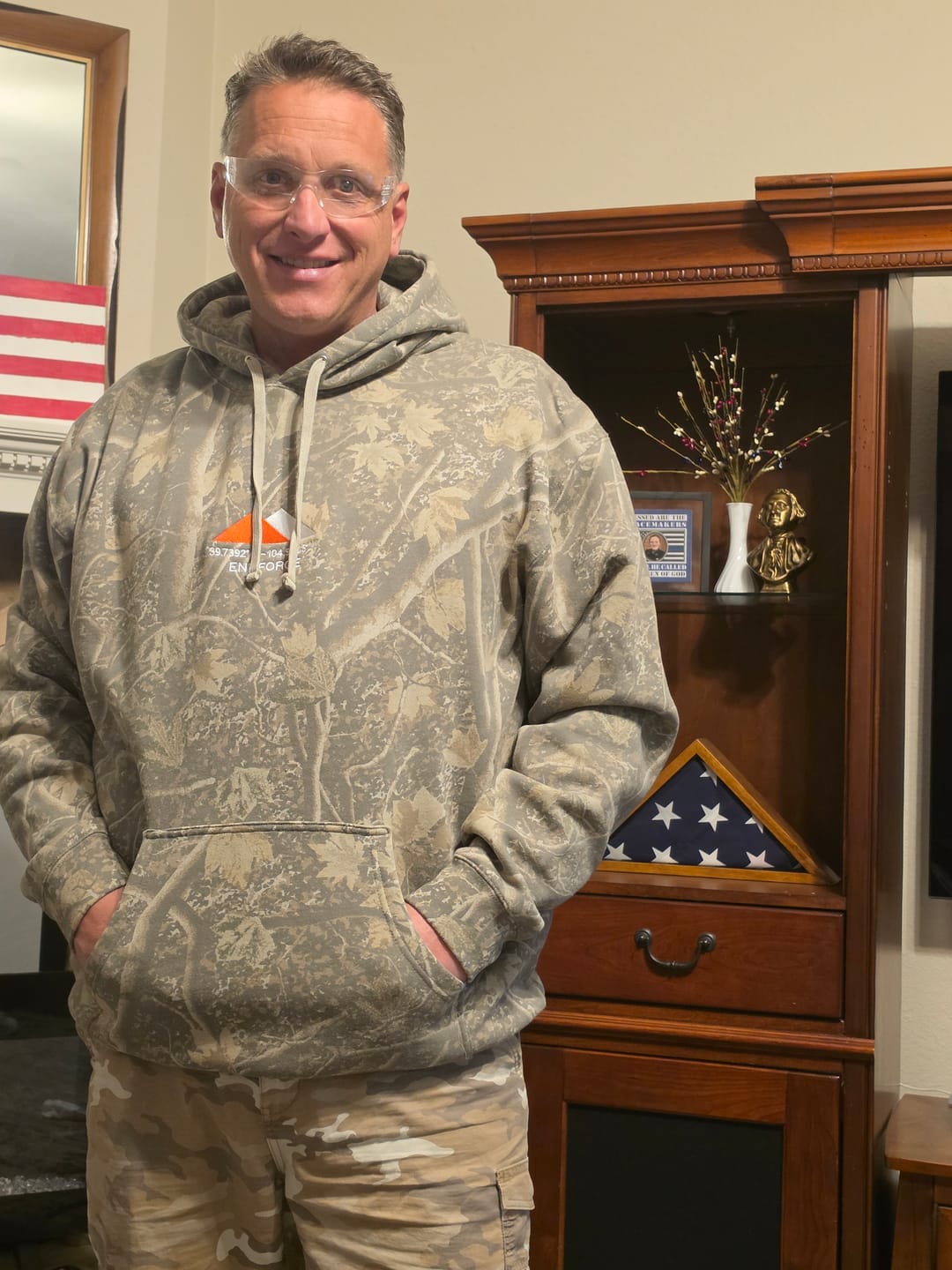 Customer photo review of Hide-Away Hoodie