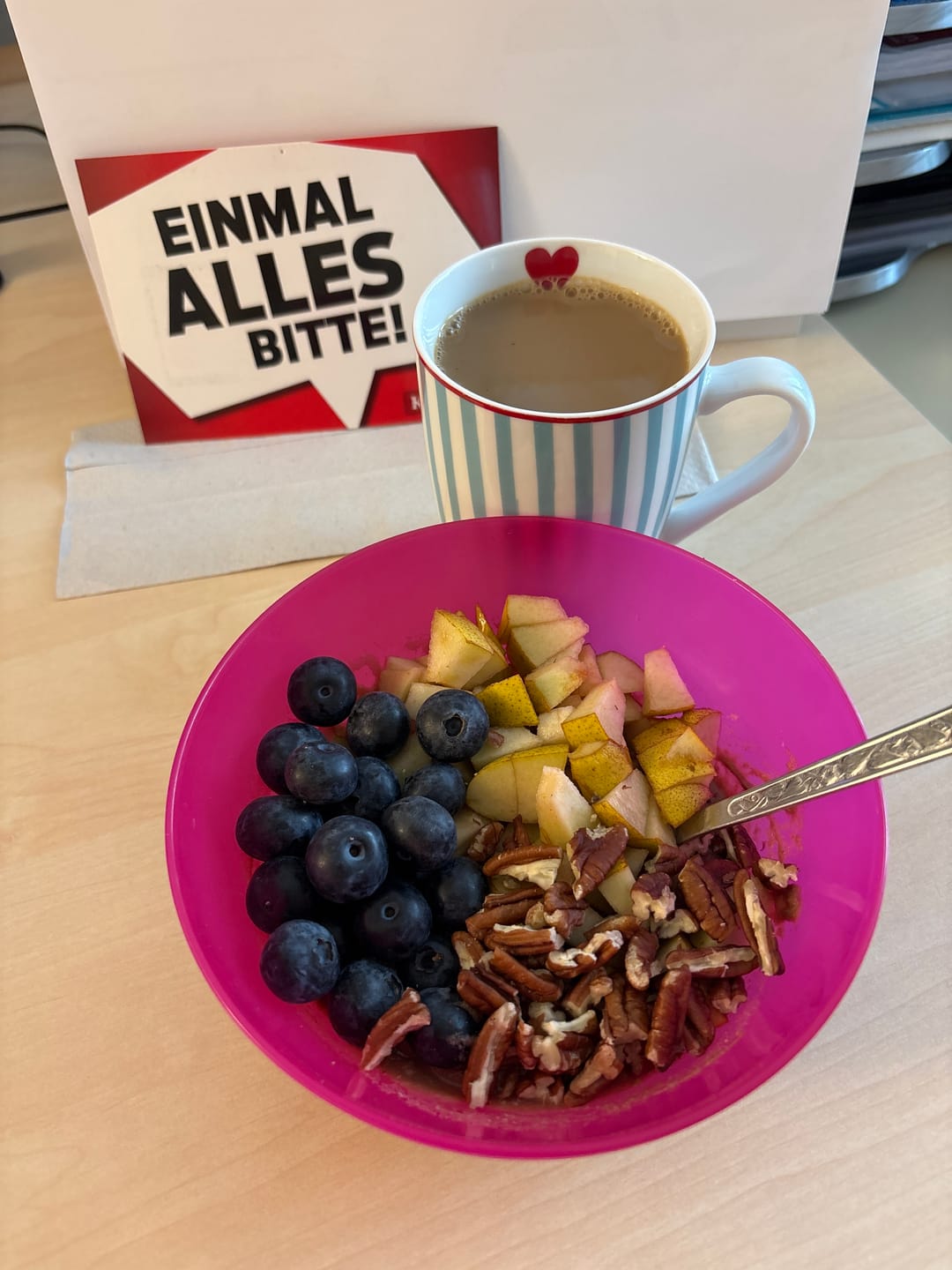Customer photo review of Probierpaket Mandel Protein Porridge Bio