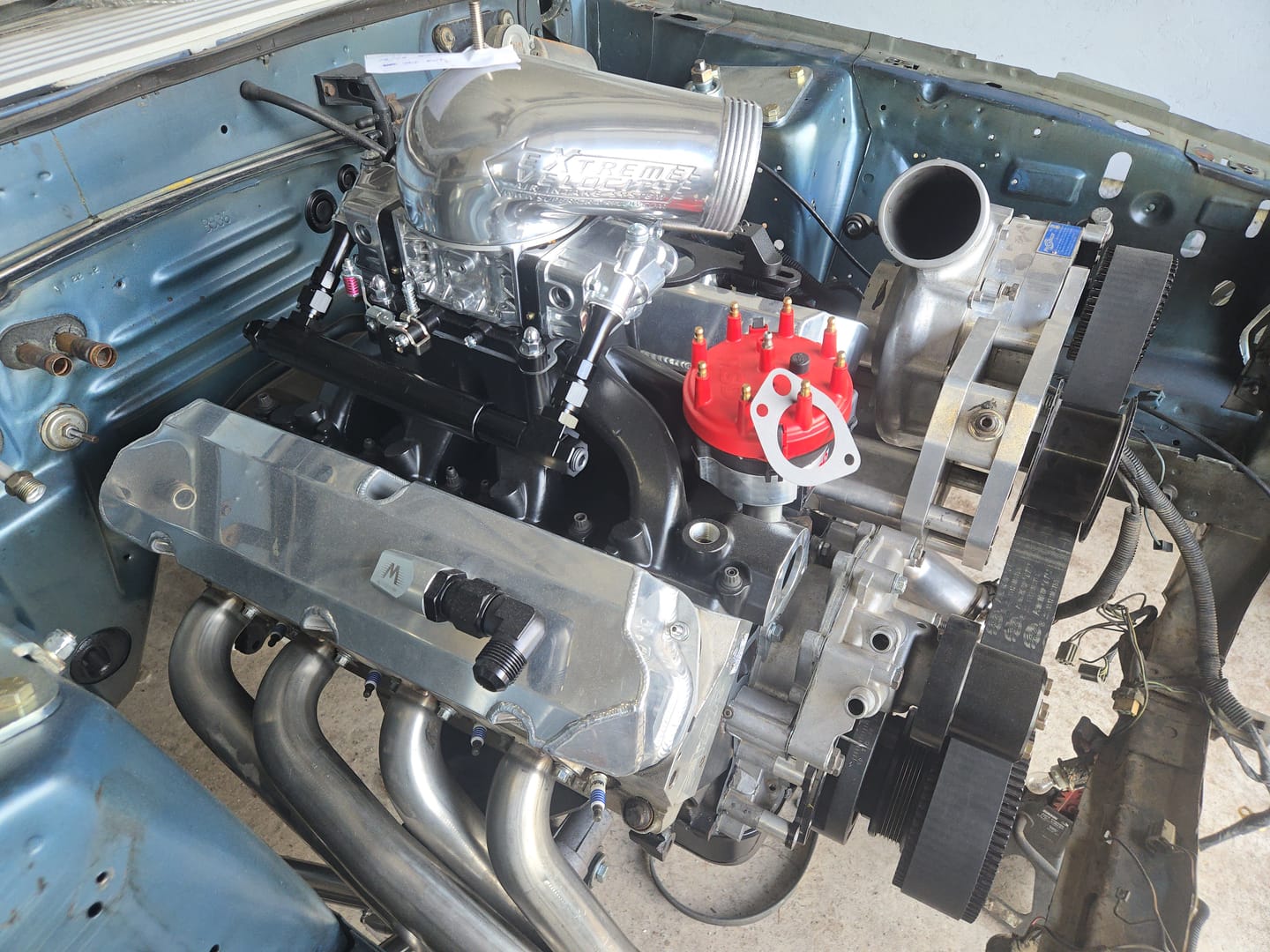 Customer photo review of Motion Raceworks Billet Valve Cover Breathers Clear Anodized (Pair)