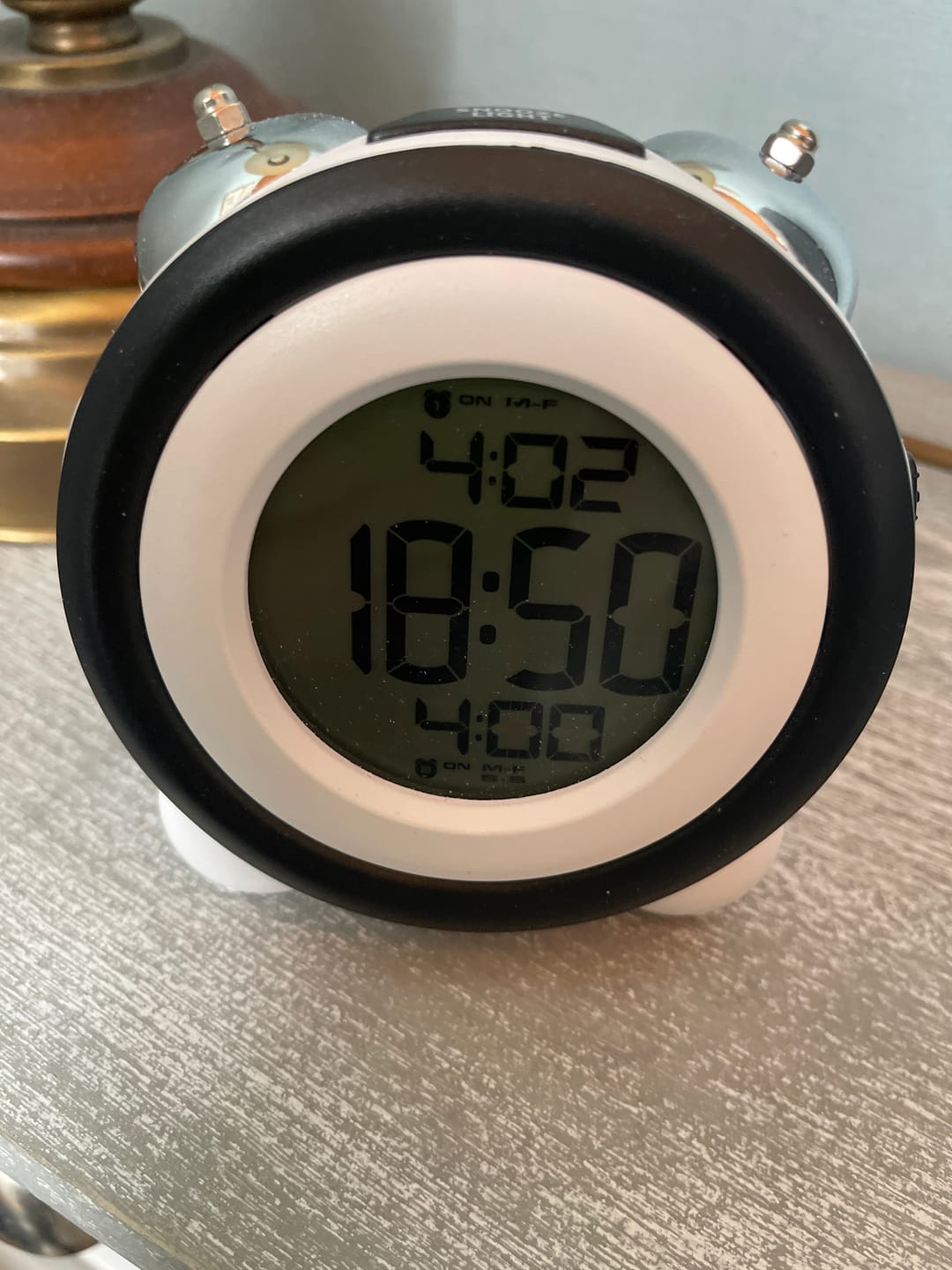 Customer photo review of Réveil alarme puissante