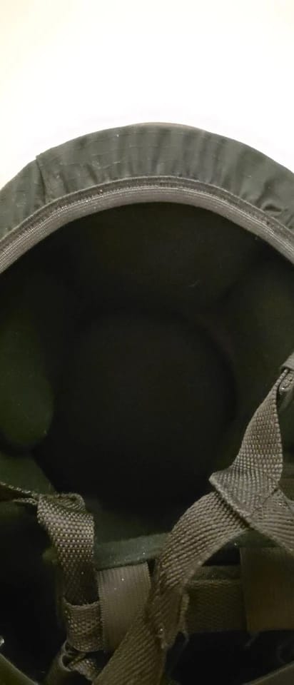 Customer photo review of ShadowSkin Helmet Cover