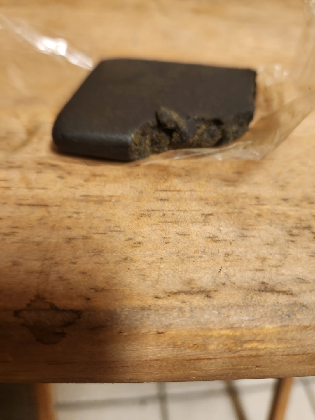 Customer photo review of Premium THCa Hash Bar
