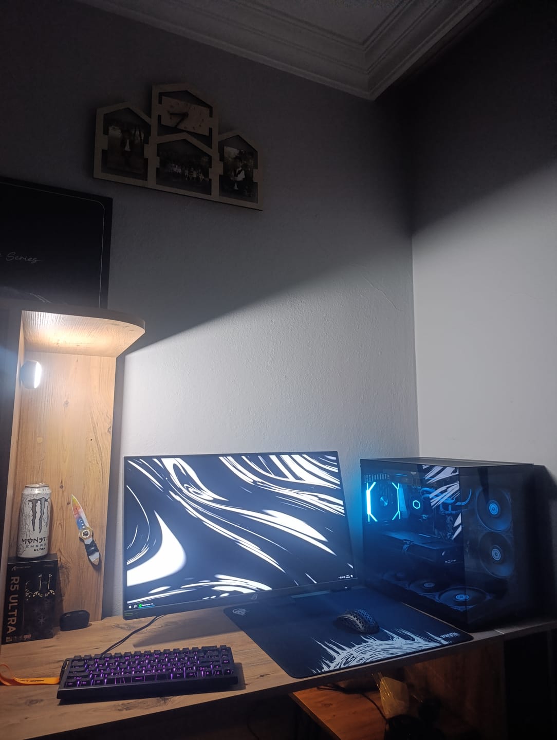 Customer photo review of Wraith Ace Series Poron Mousepad