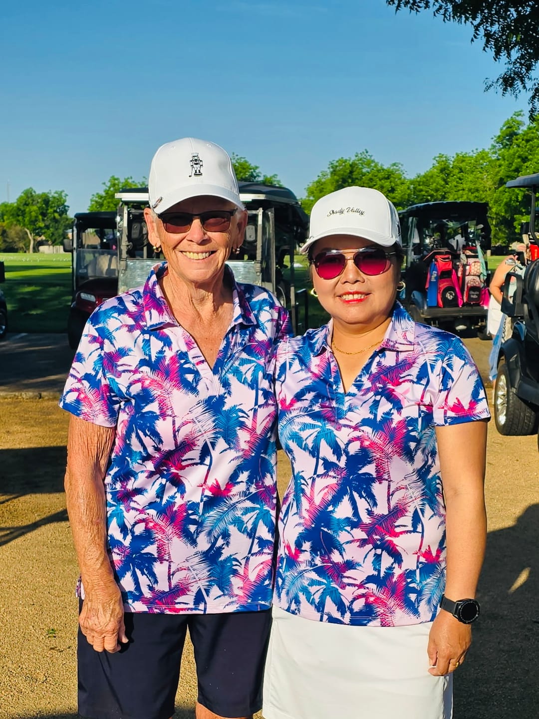 Customer photo review of Pastel Breeze Women's Golf Polo