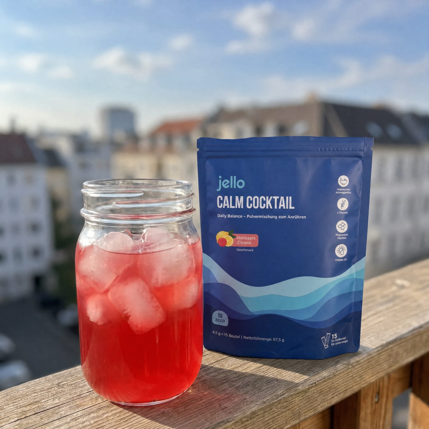 Customer photo review of Jello Calm Cocktail