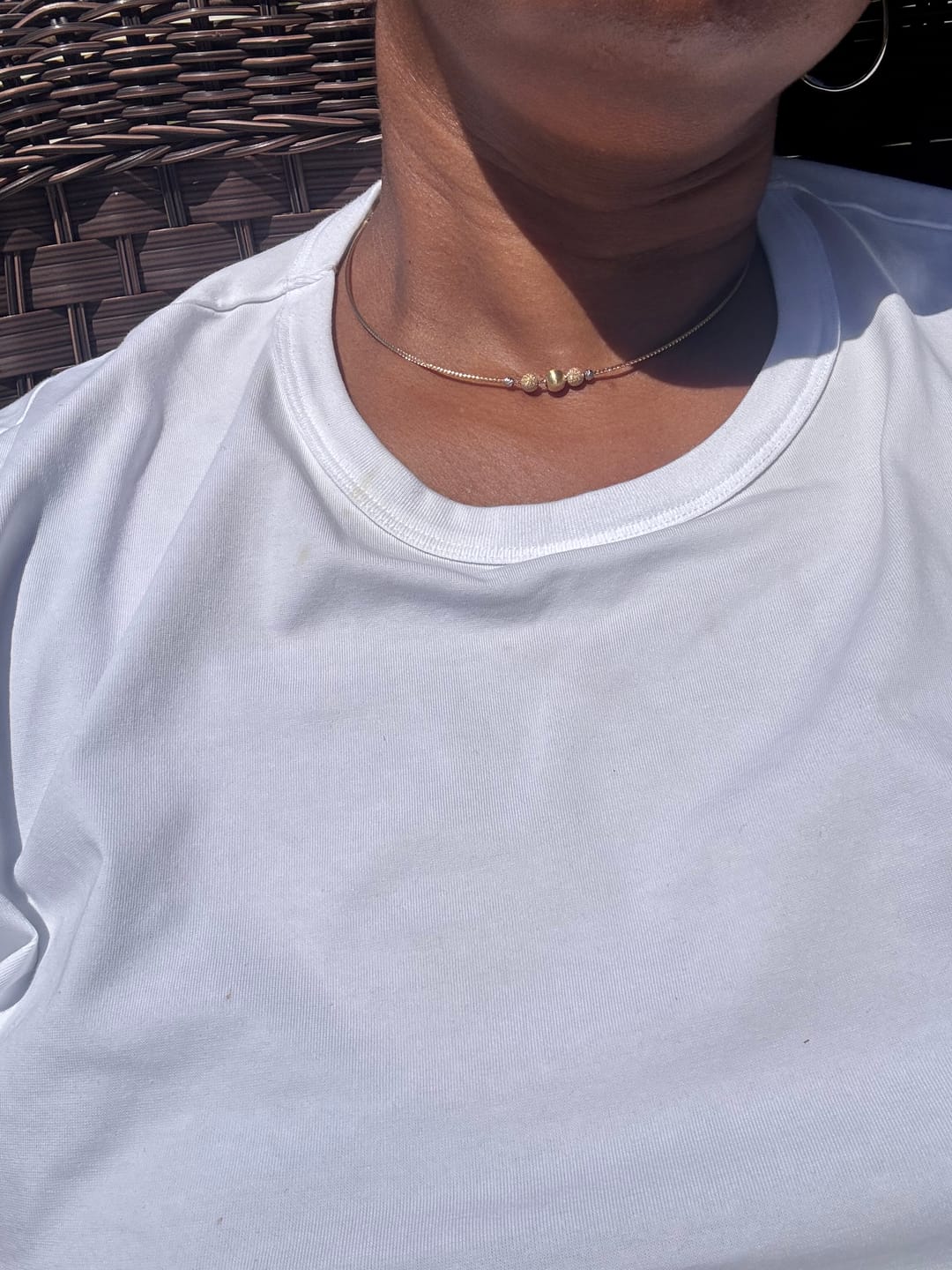 Customer photo review of Celeste Choker