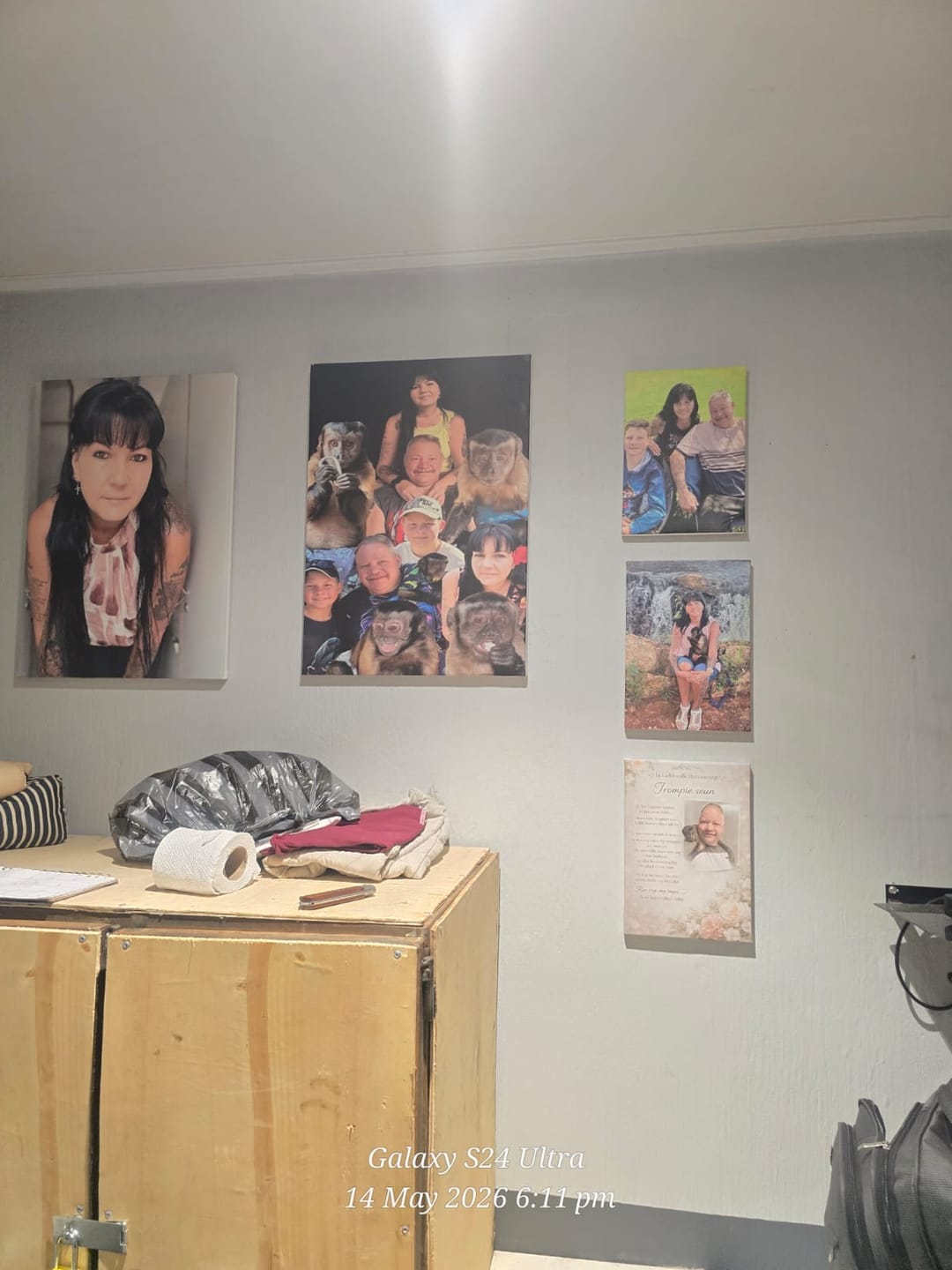 Customer photo review of 4 x A4 Canvas Combo