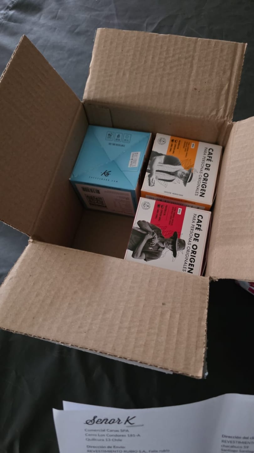 Customer photo review of Cápsulas para Nespresso | Colombia Blend Santa Rosa 50 UNIDADES