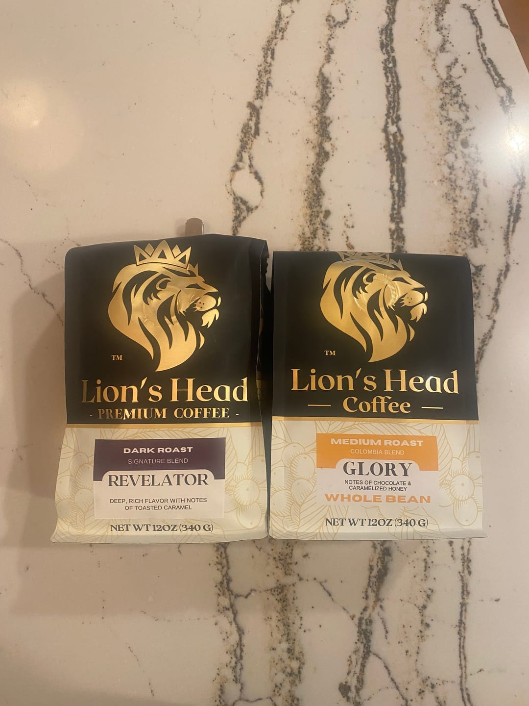 Customer photo review of Glory - Chocolate & Caramelized Honey - Medium Roast