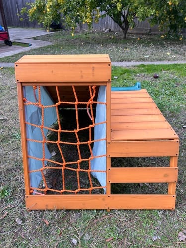 Customer photo review of Palm - 5-in-1 Outdoor and Indoor Playground Playset