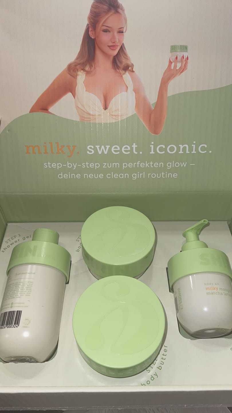 Customer photo review of Glow Girl Butter Set Milky Mango Matcha Latte Kiss