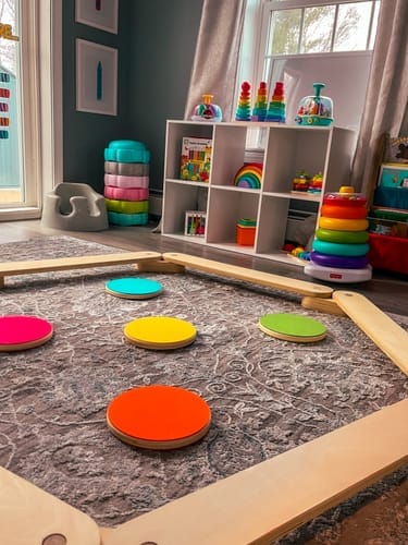Customer photo review of Majesty | Balance Beam & Stepping Stones