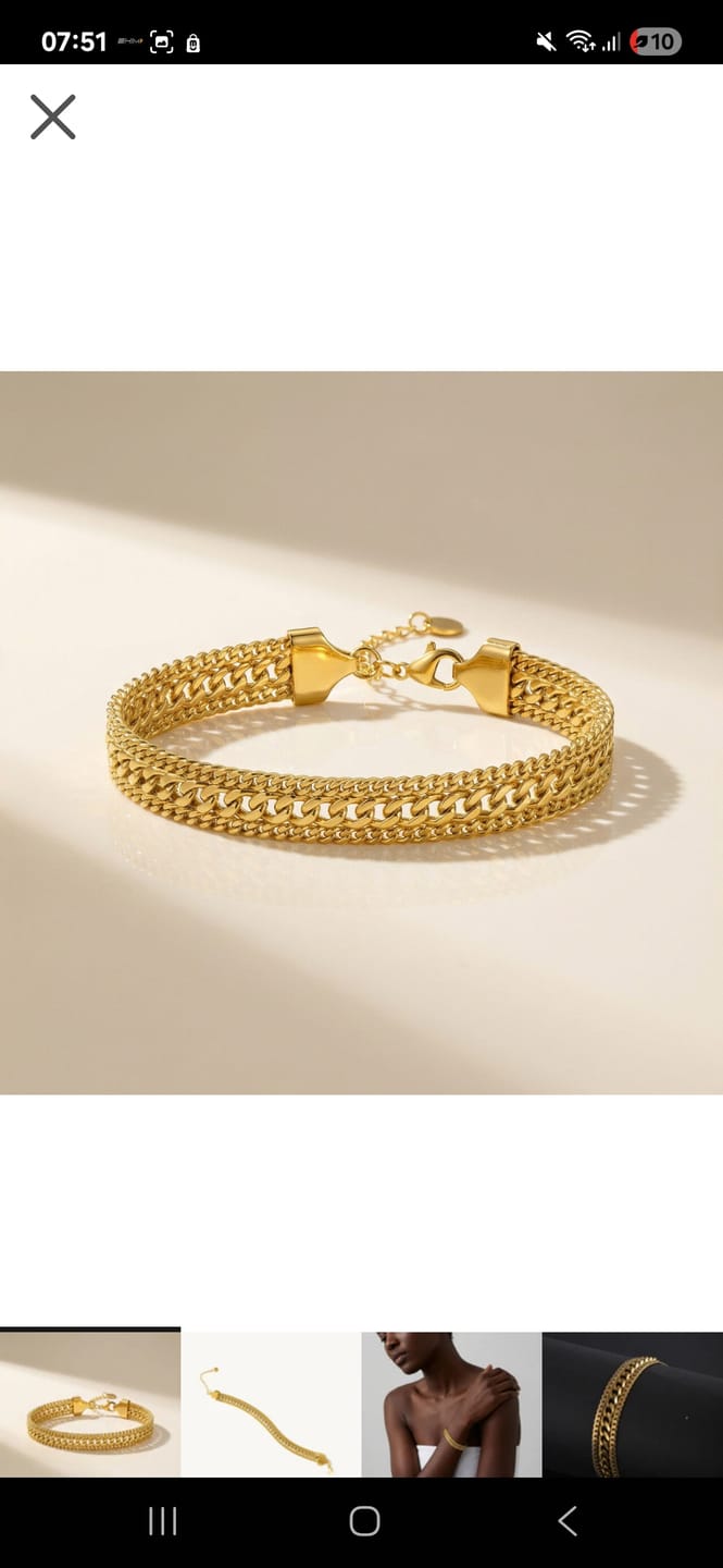 Customer photo review of Equilibrium Link Bracelet