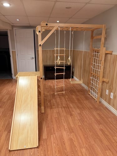 Customer photo review of Grove | Foldable Jungle Gym - Wall Mounted