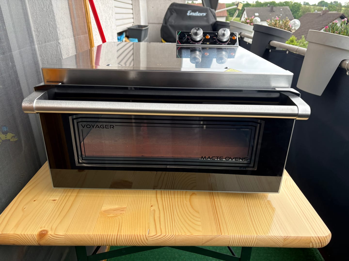 Customer photo review of Macte Ovens Voyager TWIN | Forno elettrico per pizza e pane