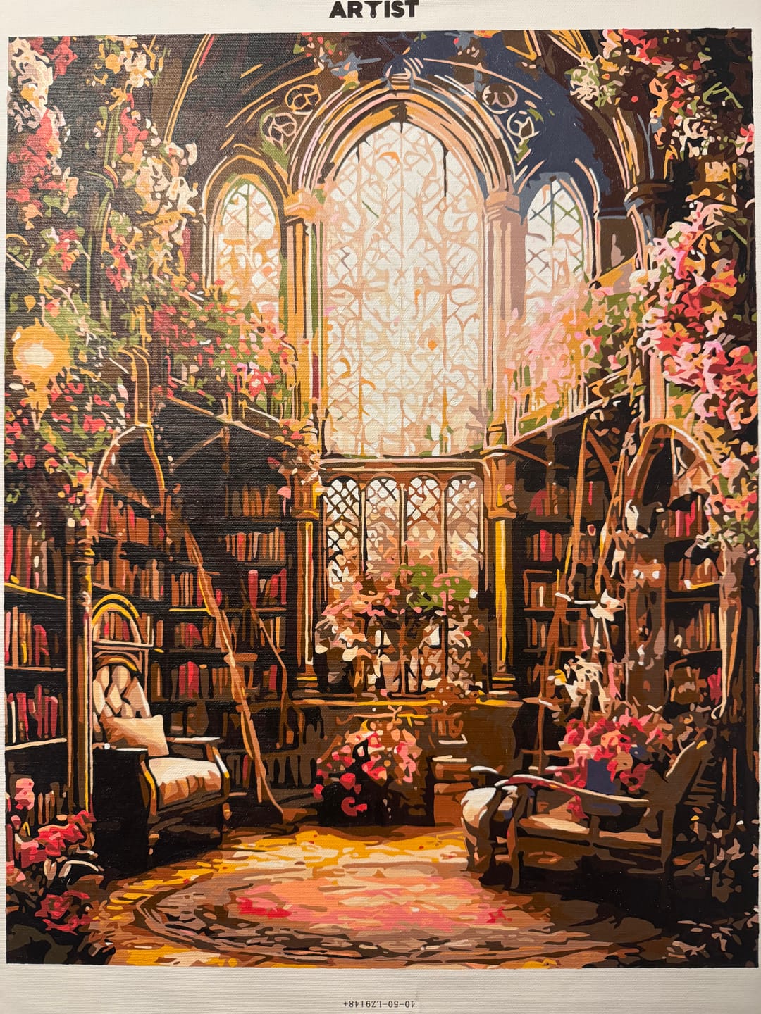 Customer photo review of Enchanted Floral Library