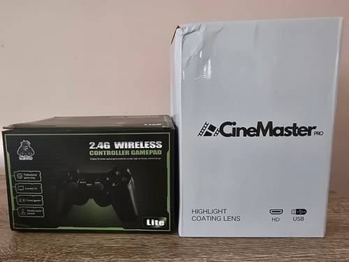 Customer photo review of CineMaster Pro® - 4K Smart Projektor