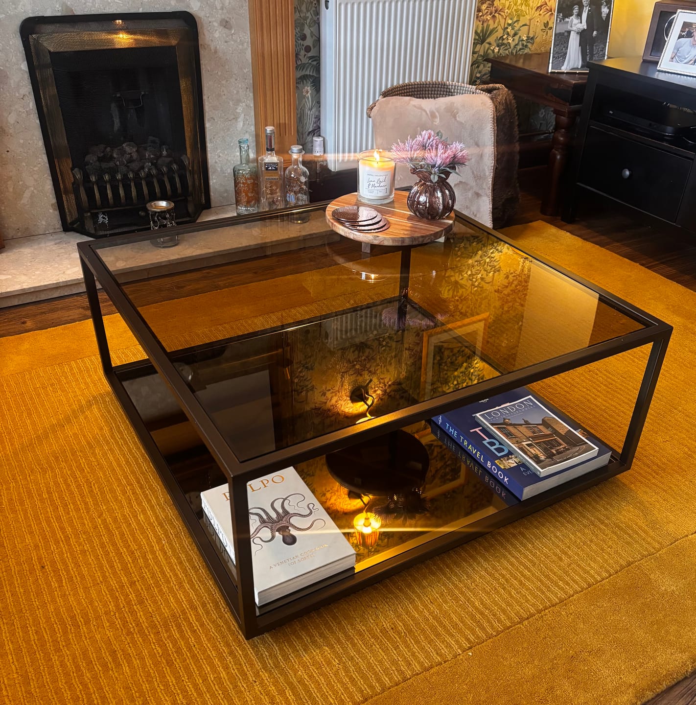 Customer photo review of Amara Coffee Table - Dark Bronze