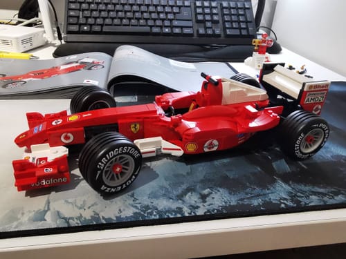 Customer photo review of Ferrari F2004 y Michael Schumacher