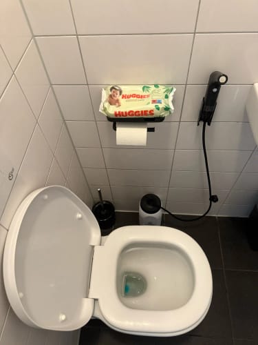 Customer photo review of AquaGo Bidet